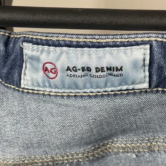 Adriano Goldschmied Jeans Womens 27 blue denim prima crop skinny designer casual - Picture 4 of 9